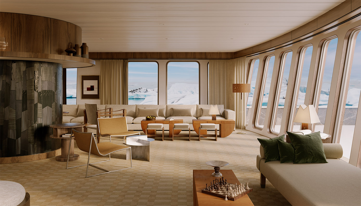 The lounge