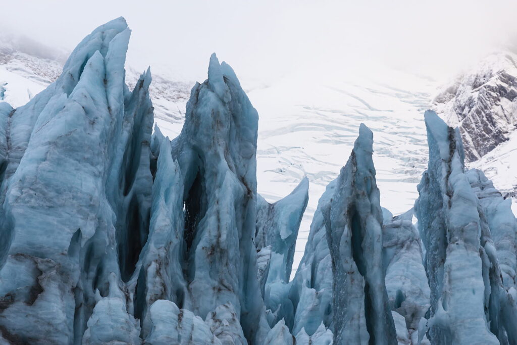 autumn svalbard glaciers