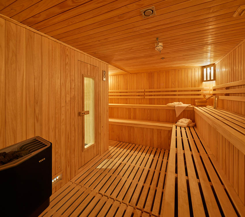 The sauna
