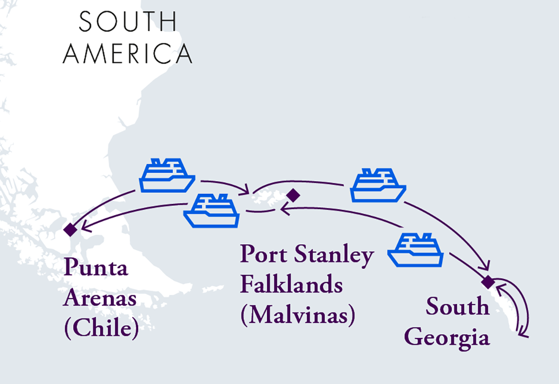 Falklands (Malvinas) & South Georgia Sea Voyage